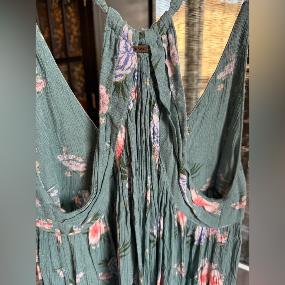 O’NEILL Ladies Felix Floral Tank Dress Size Large - Picture 6 of 6